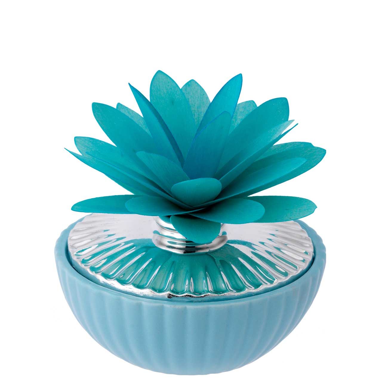 1/2 SFERA D. 11 BICOLORE CON DIFFUSORE DALIA AZZURRO